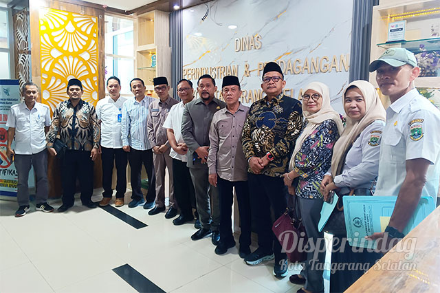 DPRD Provinsi Banten Kunjungi Disperindag Tangsel Dalam Rangka Perkuat Sinergi