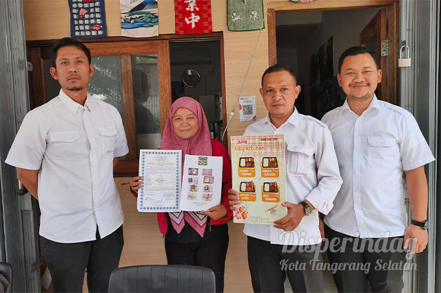 Disperindag Kota Tangerang Selatan Lakukan Kunjungan IKM untuk Pendataan Kurasi